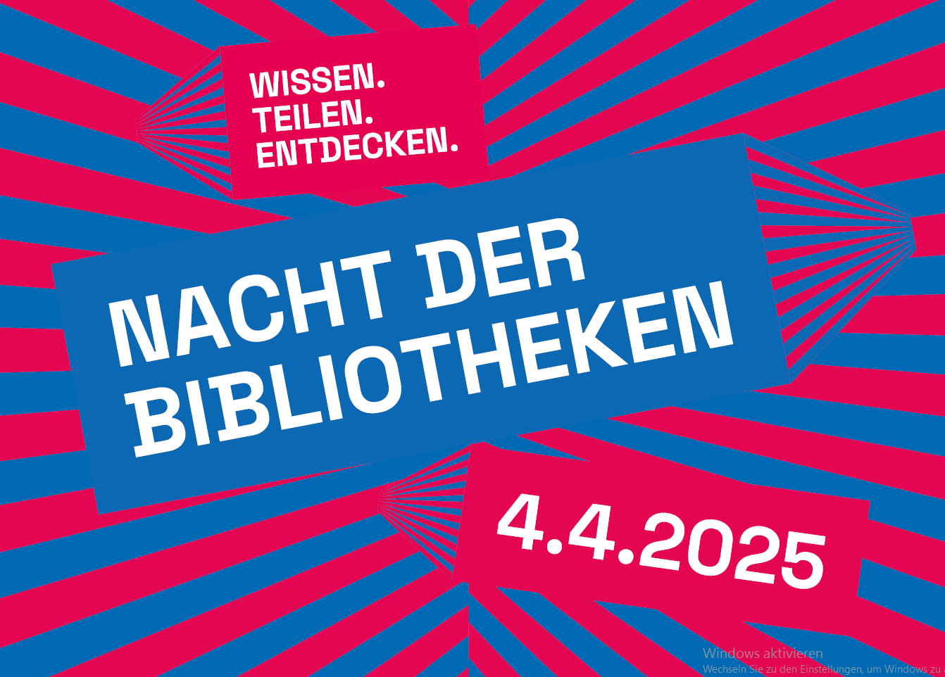 NACHT DER BIBLIOTHEKEN